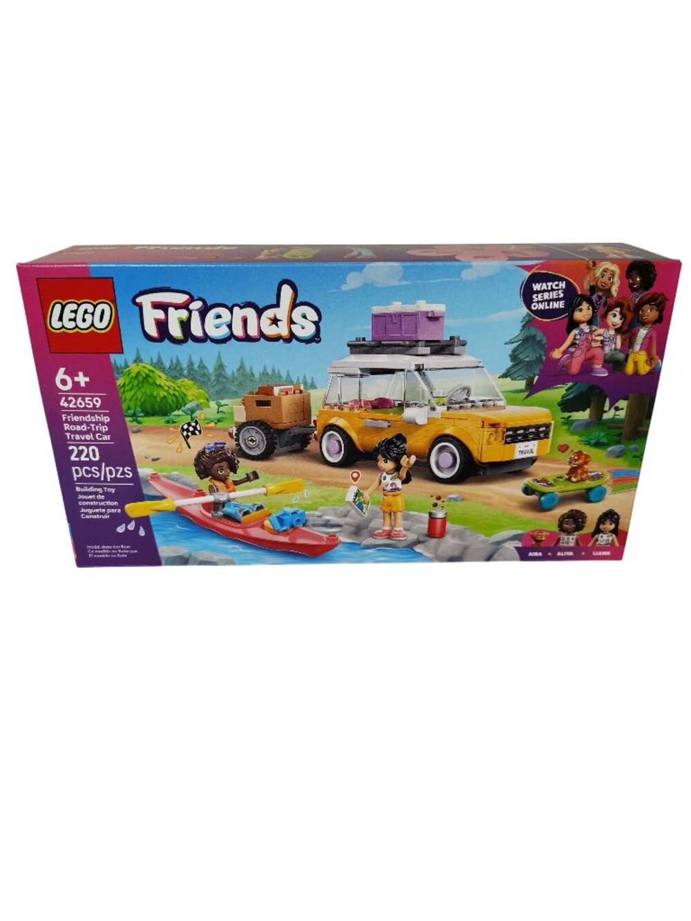 Lego Friends 42659 Friendship Road-Trip Travel Car Building Set 220 Pieces